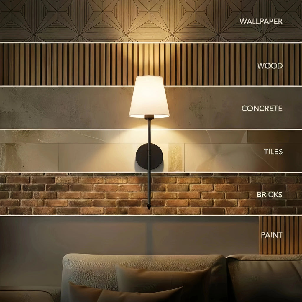 Wireless Wall Sconce Set of 2 – Rechargeable LED, Dimmable, No Wiring Needed