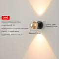 Modern Minimalist Wall Sconce – LED Up & Down Light, 5 Colors, Easy Wall Mount